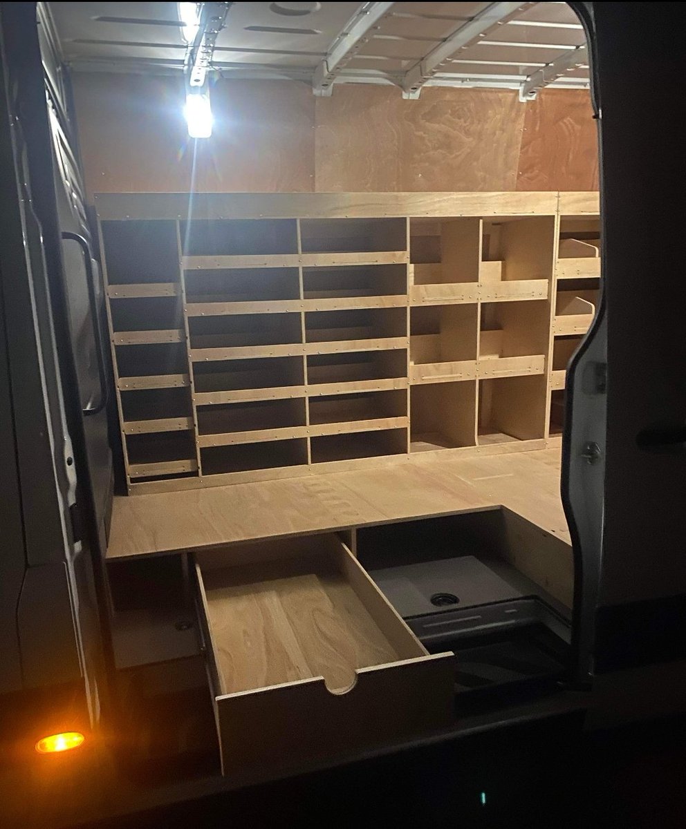 PlyRacking's tweet image. 🛎🛎🛎Customer review - I’m so chuffed with the racking and floor mate it’s made life so easy. You guys have excelled yourself 

#review #plyvanrackingideas #plylining #rackingideas #xlwb #contactustoday