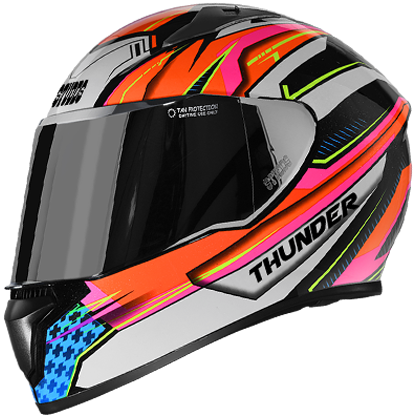 Studds Thunder Decor D8 Graphics Gloss 