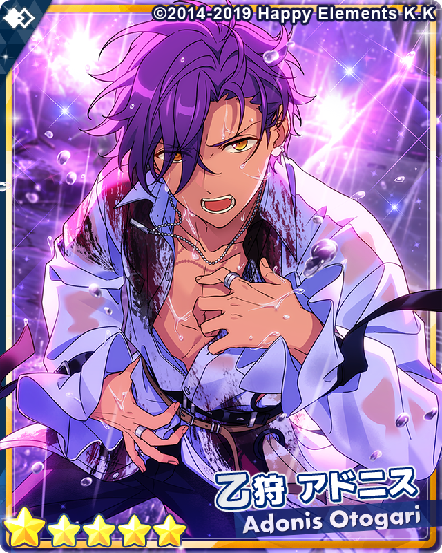 新品☆あんスタ☆UNDEAD【乙狩アドニス】アニカフェ☆特典