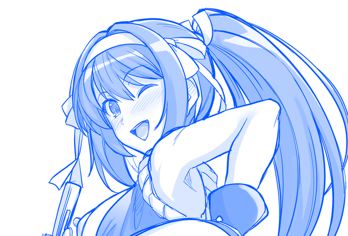 今日のハルヒさん 