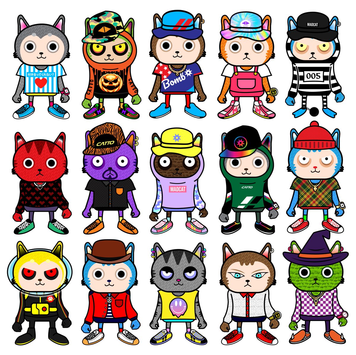 catonianworld's tweet photo. 🔥Cat Fashionista 🔥😼🧢👕👟
❤️🧡💛💚💙💜🤎🖤🤍

No gas fee 🚫⛽️
👉https://t.co/uIVqfoEICk

https://t.co/TKnGKMGZir

#NFTCommunity #nftcollectors #NFTs #NFTdrop #nftart #NFTshilling #NFTartist #NFTTHAILAND #NFTJapan #polygonNFT #nftcollectible https://t.co/vbGe8Lq6Vi