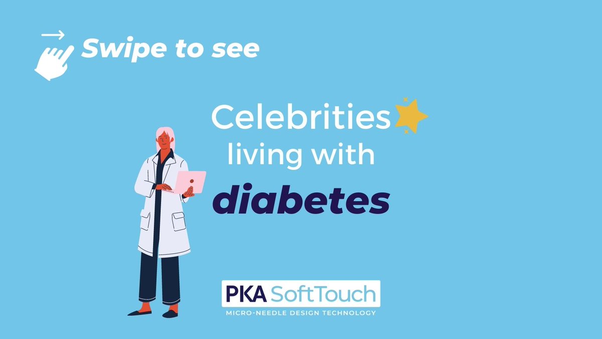 pkasofttouch's tweet photo. More than 30 million Americans live with diabetes β that number that includes celebrities. Swipe to see.
Click the here: https://t.co/nmJjbBbSBx
To see the #Microneedle we're designing to improve the live of those living with diabetes.
#PKASoftTouch #painlessinjection https://t.co/kNnCswybuH