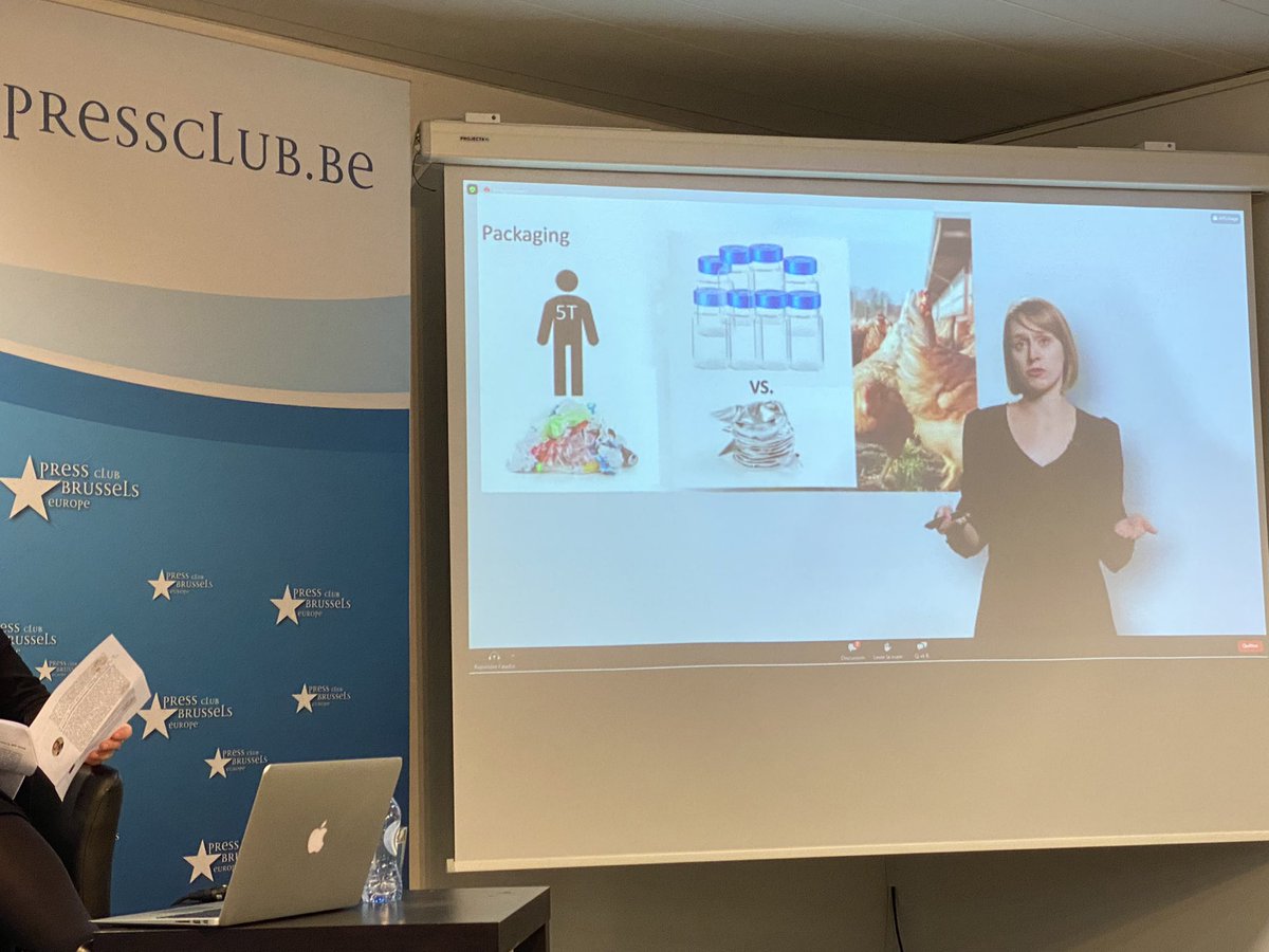 JulieADMVdC's tweet photo. Elise Myers @msd_ah explain the links between animal vaccines and sustainability #weprevent #beonewithhealth #OneHealth https://t.co/Fvpn7J8g5C