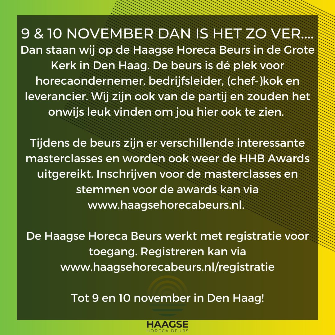HeerlijkD's tweet photo. Vandaag is het zover, we staan te trappelen. Heerlijke streekproductproeverij op de #haagsehorecabeurs. Latte's en cappuccino's met boerenmelk en nog veel meer. En de masterclass waar je ontdekt hoe samenwerken met onze boeren loont! Tot straks? #samen #proeverij #streekproducten https://t.co/9YH0OoFbXX