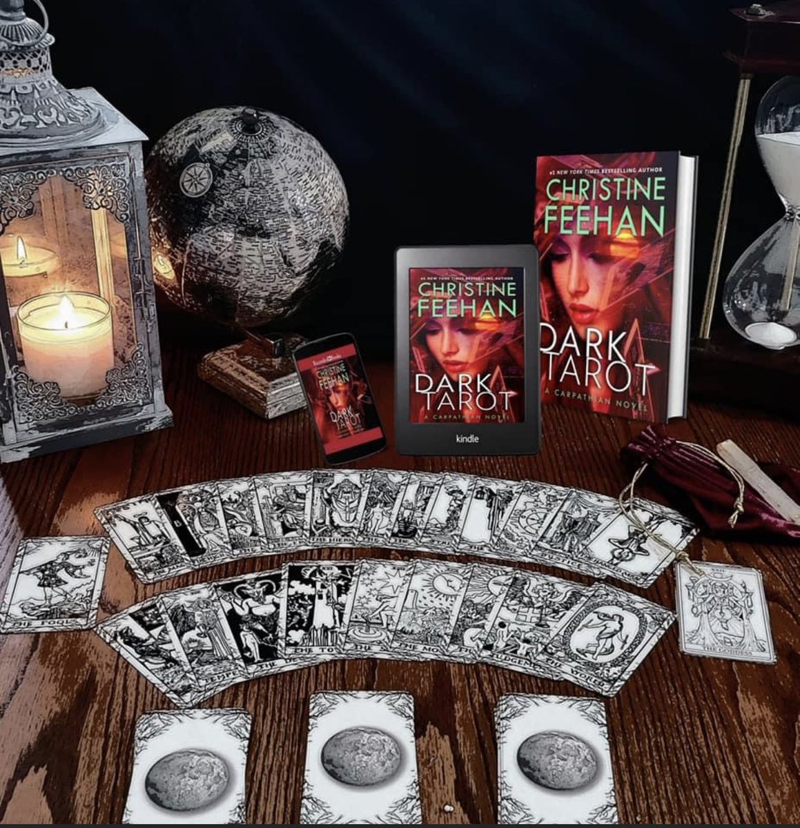HipCyndi's tweet photo. @AuthorCFeehan’s #DarkTarot is in stores today! You can get your copy here: Dark Tarot (A Carpathian Novel) https://t.co/HkYzGpsYFK #DarkSeries #Carpathians https://t.co/oDtTBZk2hu