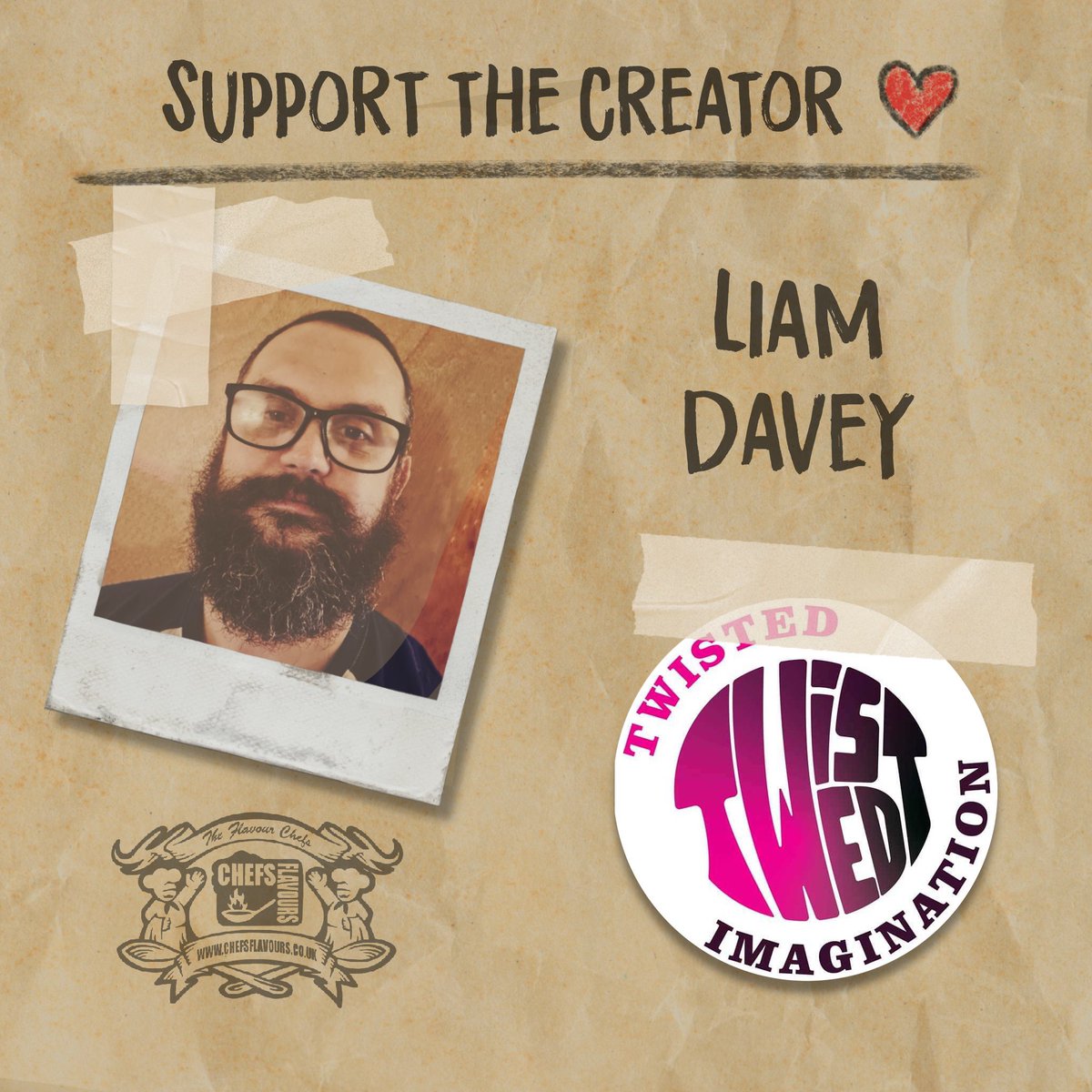 Support the Creator: Liam Davey!

chefsflavours.co.uk/collections/su…

Get 10% off with ‘CREATORLOVE10’ 

#chefsflavours  #twistedimagination  #oneshots  #diyeliquid  #vape  #vapejuice  #vapedeals