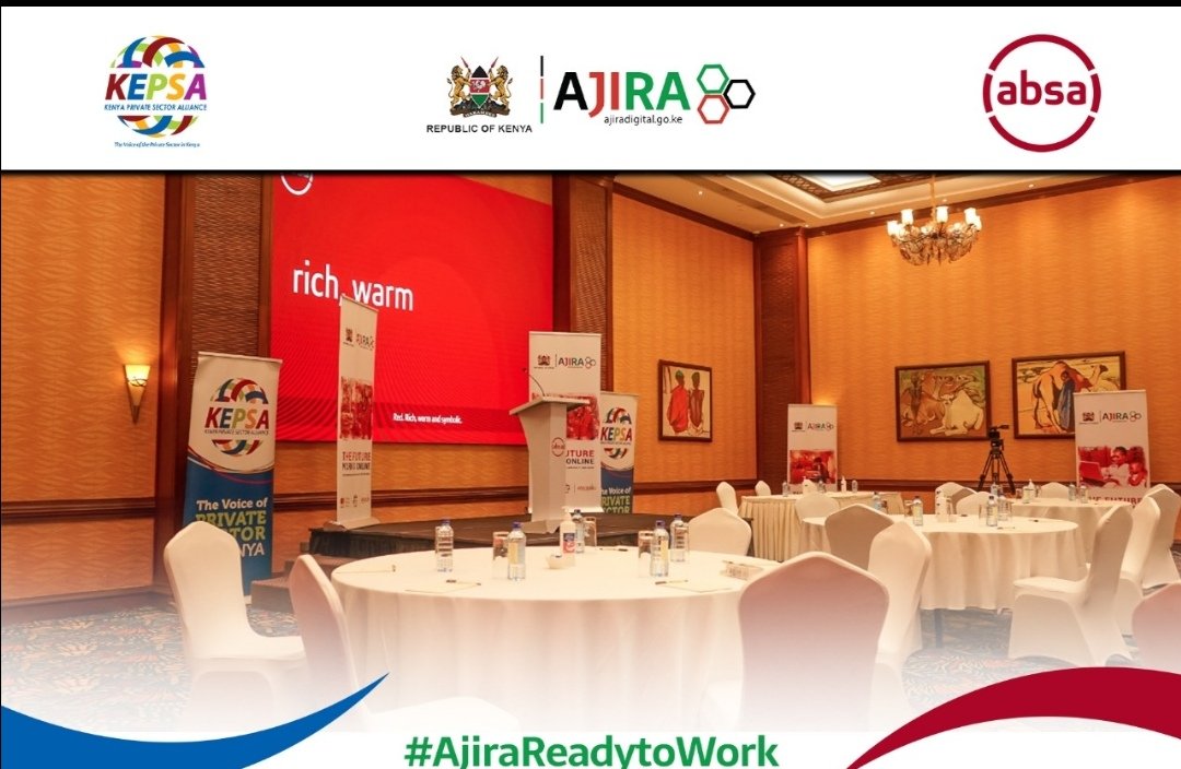 SouljahFly's tweet photo. Don’t be depressed due to lack of work. KEPSA and Absa care. Join our Ajira Digital Program and Ready2Work Program respectively to learn the opportunities the digital economy presents.
Take charge of your future via 👉🏾https://t.co/goBFJJdMii
@AjiraDigital #AjiraReadytoWork https://t.co/R5pHdzYKCO