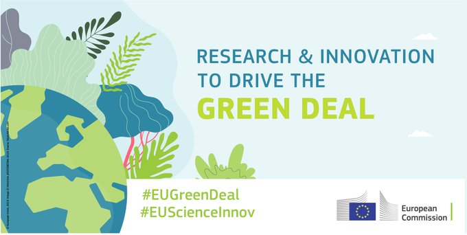JGuerrier_EU's tweet photo. ✅#EUFunded research &amp; innovation for #EUGreenDeal

🟢€1⃣ billion
🟢7⃣3⃣ projects selected for funding

➡️to accelerate a just &amp; sustainable transition to a ♻️climate-neutral 🇪🇺 by 2050

#HorizonEU #Horizon2020 

👉 https://t.co/sKhzGVwycT https://t.co/cbd31ko7g5