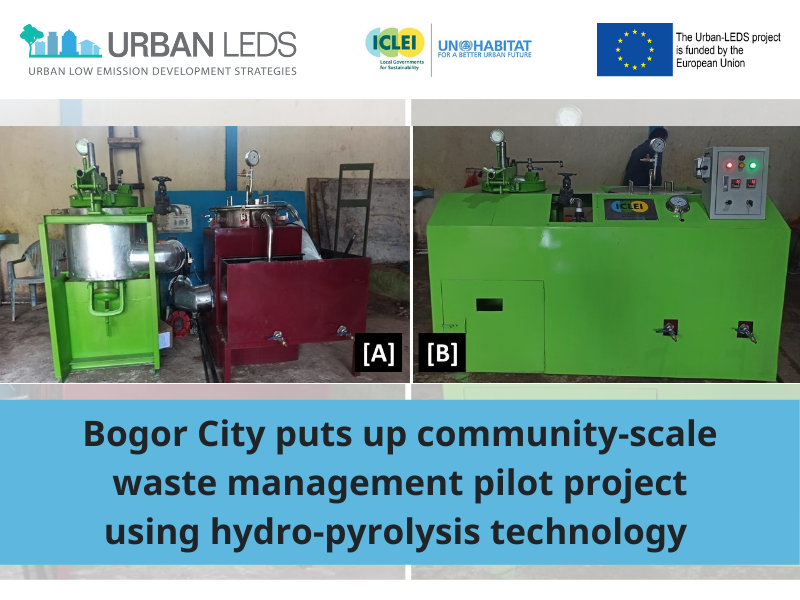 icleiseas's tweet photo. From trash to liquid gold ✨✨✨

By utilizing hydro-pyrolysis, Cipaku in Bogor City, Indonesia is able to turn waste into liquid fertilizer for plants, and into liquid oil as a fossil fuel substitute.

Read more about the technology here: https://t.co/YfTlP4nplO

#UrbanLEDS https://t.co/2pyAzLUdjB