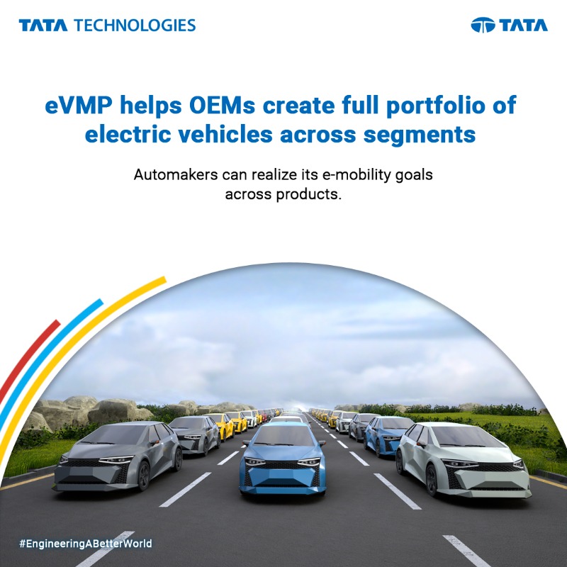 TataTech_News's tweet photo. To win customer trust, auto #OEMs need to conceptualize competitive #ElectricVehicles that :
⌛️ can be developed fast
💰 are cost effective
🥰 delights customer
Our #eVMP platform can help OEMs achieve their e-Mobility goals
🔗https://t.co/c4gGMBHvhM
#EngineeringABetterWorld