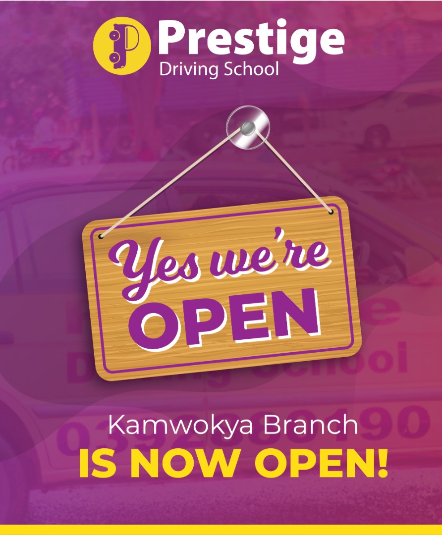 DrivingPrestige's tweet image. To all our Kamwokya people!!!
Prestige driving school in Kamwokya is open and running. Sign up for your lessons on 0704789764. 

#PrestigeDrivingSchool #weareopen #Prestigebranches #Kamwokya #Signup