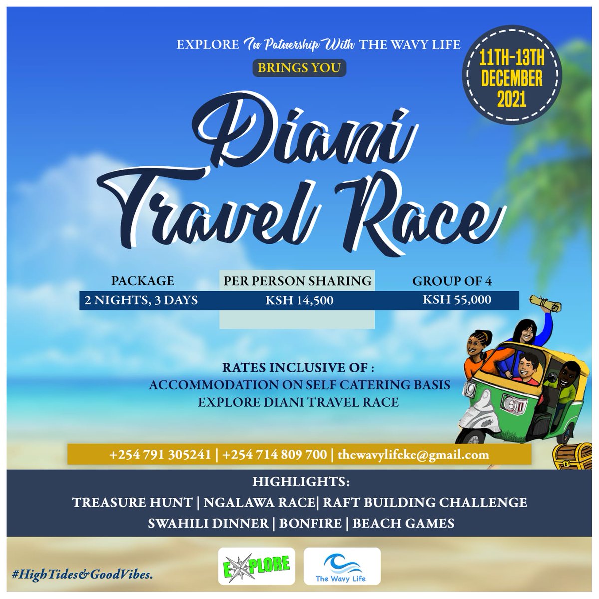Exploreke's tweet photo. Take part in this amazing Diani travel race... #wanderlust https://t.co/eIBvAJ6h14