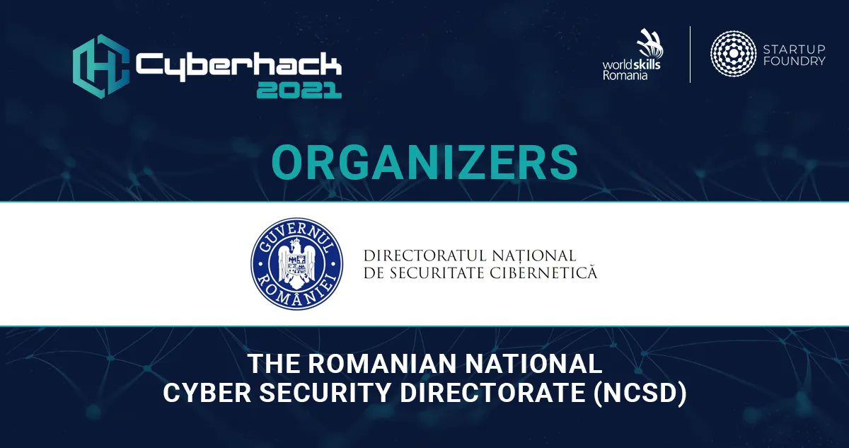 🤜🤛 #Cyberhack 2021 reprezintă efortul comun al mai multor organizații, iar unul dintre principalii actori este Directoratul Național de Securitate Cibernetică - DNSC.
🧿 #DNSC este prima linie de apărare contra incidentelor de #securitatecibernetică!
buff.ly/31OKdOl