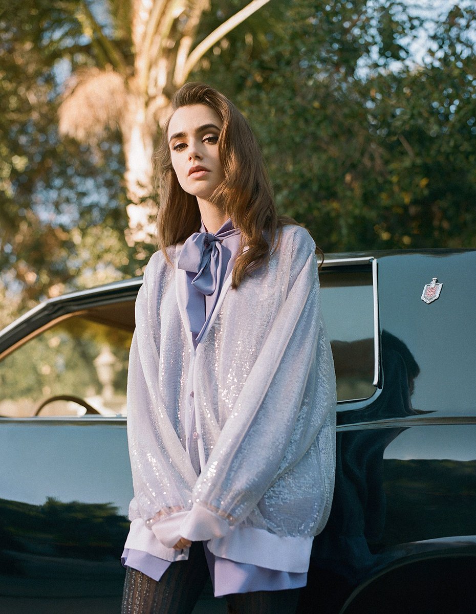 LilyCollinsSP's tweet photo. 📸: Lily Collins for S Magazine. https://t.co/zveCeW5gzU