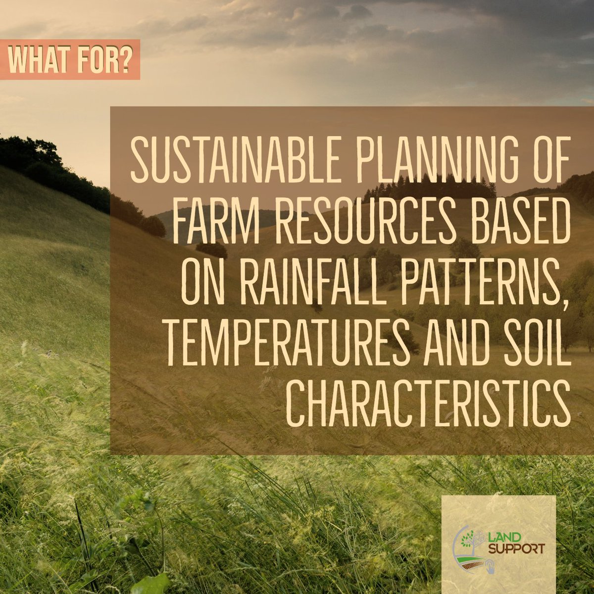 LandSupport_EU's tweet photo. The #landsupport tool on Agroclimatic Services is here to support the sustainable planning of #farm resources
π©βπΎ Try out the tool π https://t.co/d2wW3OMKWR
β
Check the technical sheet to know more π https://t.co/M9YgSHgYZ2 https://t.co/SRq20g4gPP