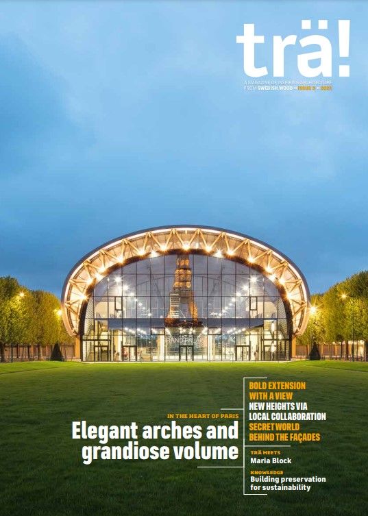 The new issue of Trä is here NOW! The Swedish timber architecture magazine. Available free to read online or download. #design #architects #architecture <a href="/SvensktTra/">Svenskt Trä/Swedish Wood</a> 
buff.ly/3GRHqUw …