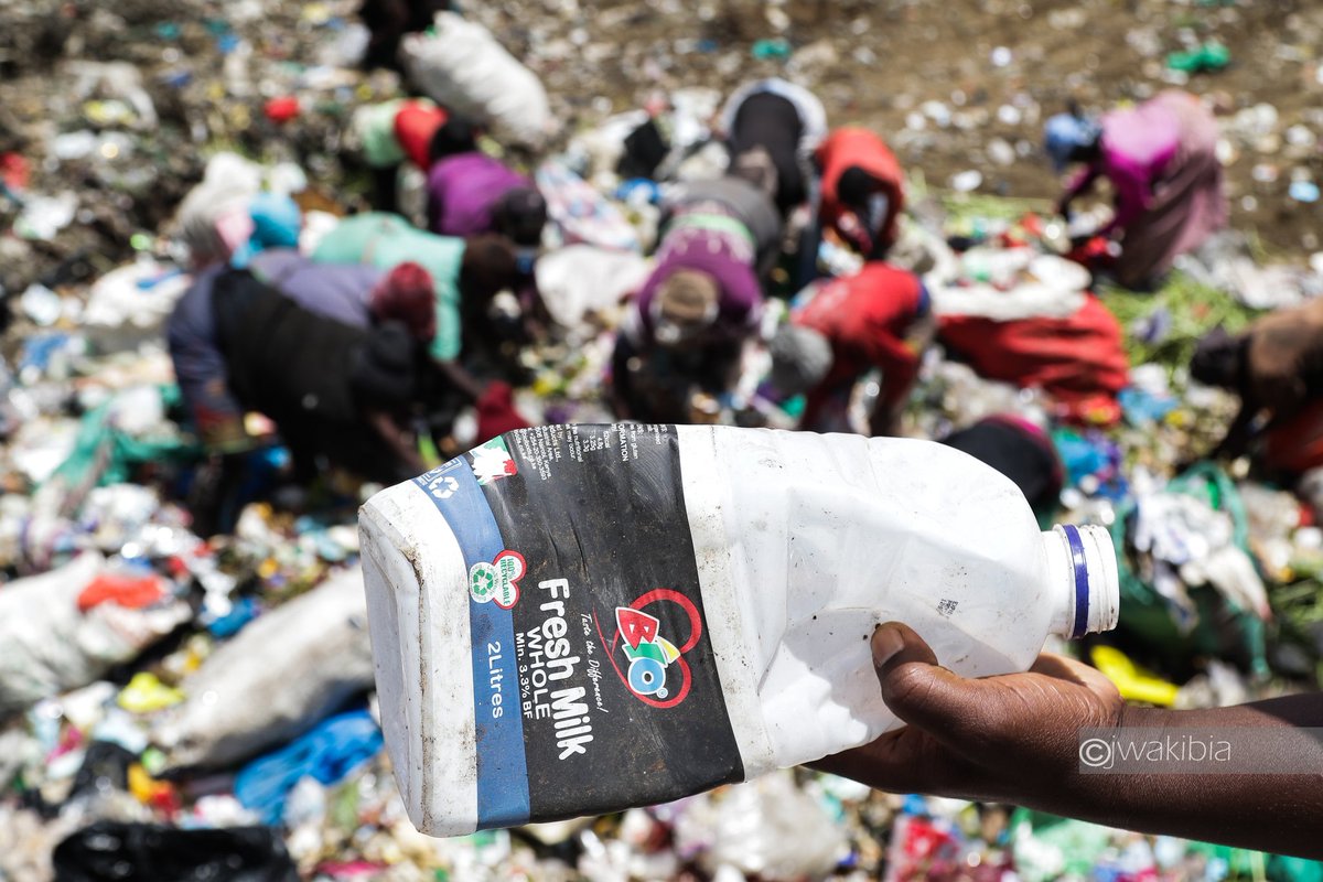 Climate Powers (@climatepowers) on Twitter photo Plastic waste entrepreneurs in Dandora dumpsite told me some plastic bottles like thesefrom <a href="/biofoodske/">Bio Food Products</a> are problematic to recycle, so they don't pick them. I think companies using plastic to package goods should always try use those that can be recycled, ama?
Cc <a href="/JamesWakibia/">James Wakibia</a> Plastic waste entrepreneurs in Dandora dumpsite told me some plastic bottles like thesefrom <a href="/biofoodske/">Bio Food Products</a> are problematic to recycle, so they don't pick them. I think companies using plastic to package goods should always try use those that can be recycled, ama?
Cc <a href="/JamesWakibia/">James Wakibia</a>
