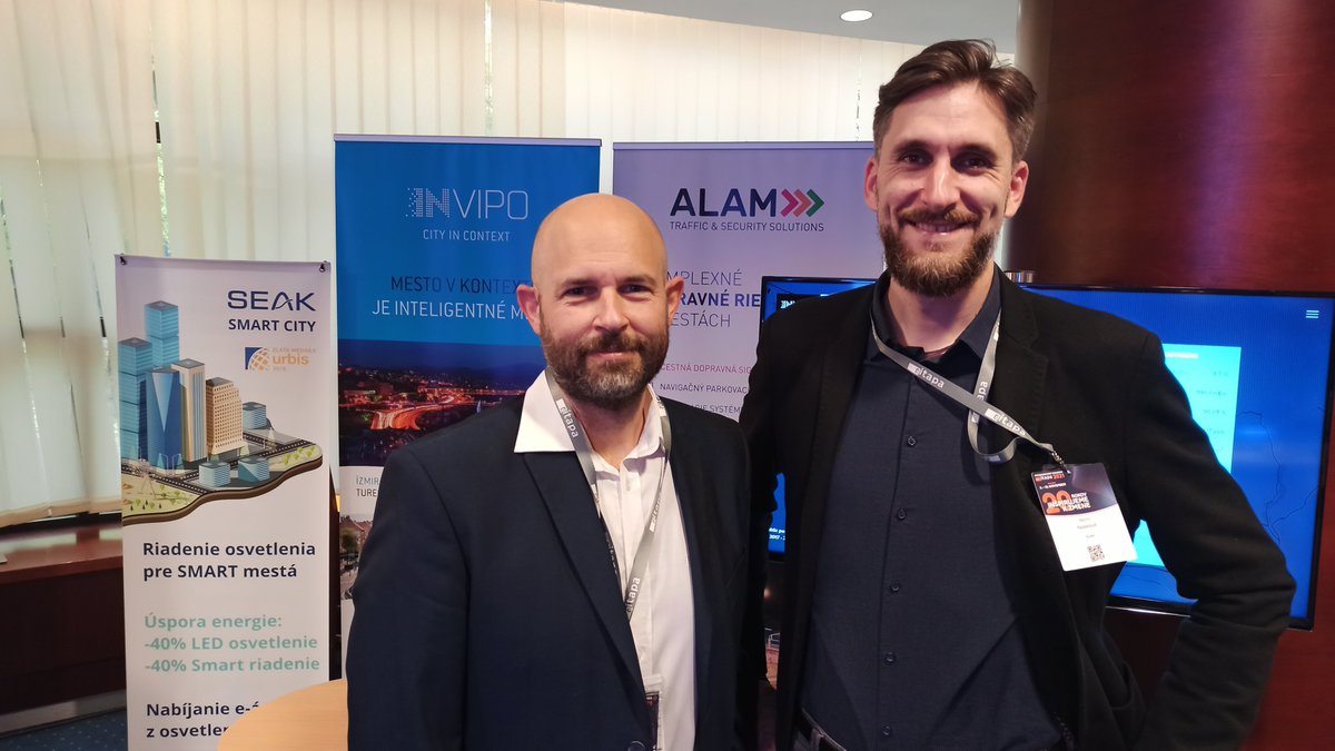Even today, Heliodor Macko and Martin Noskovic are waiting for you at ITAPA to tell you more how easy it is to implement smart city dashboard, lighting control, EV charging and meteo sensor into one functional solution for any city - smart.sabinov.sk/en