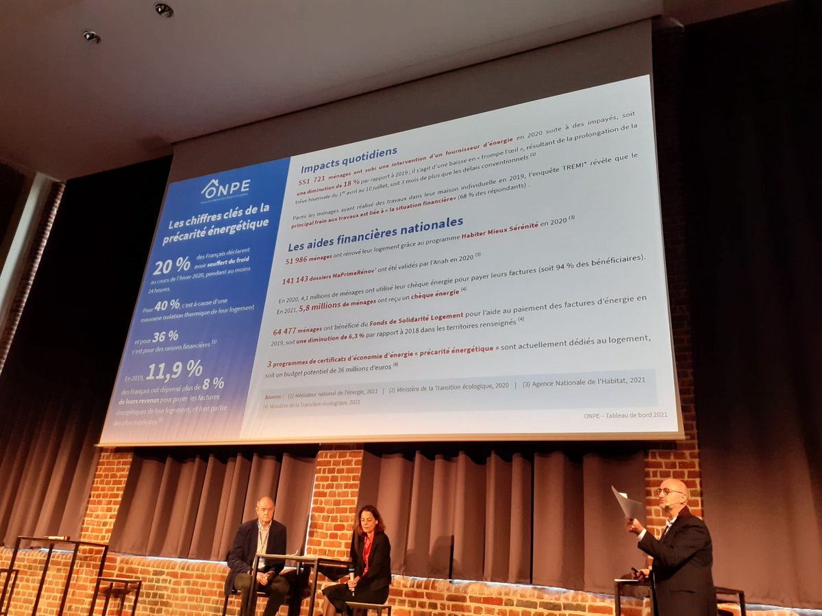 Ouverture du colloque de l'Observatoire National de la Précarité Énergétique avec une intervention de @CyprienNoble pour <a href="/CroixRougeMob/">Croix-Rouge Mobilités</a> prévue cet après-midi dans l'atelier Repérage de la précarité énergétique et #Mobilité #Inclusive🚙🔋