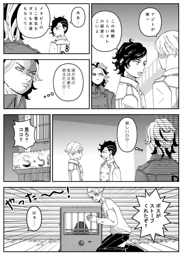 アジトが寒いココイヌ 