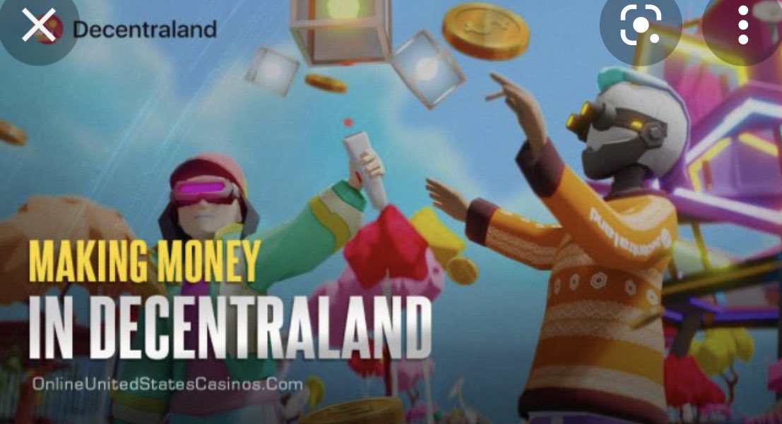 Their: “when #MANA pumps, LAND prices tank”. A jump in $MANA causes hyperinflation in #Decentraland. LAND will be sold to cash in on $MANA profits. $MANA will drop?? Agree or disagree??