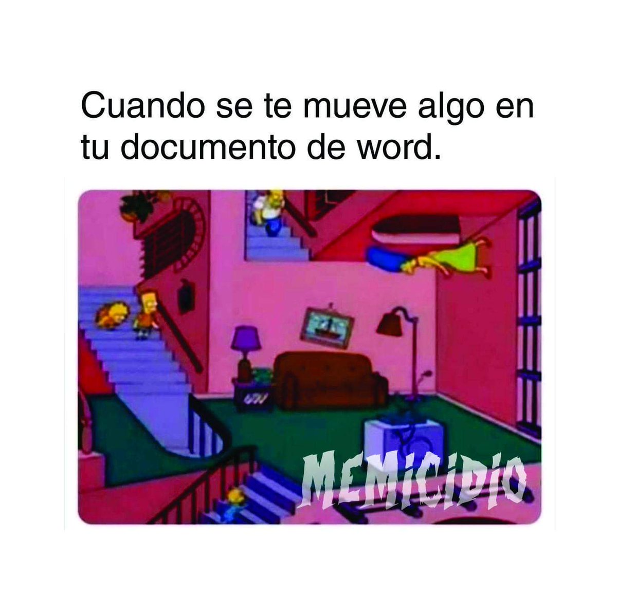 memicidio's tweet photo. Se desordena todo 😒
.
.
.
.
.
#meme #memicidio #mardelplata #lossimpsons #simpsonsmemes #fox #television #word #mover #sad #desorden 
@lossimpsonargentos @fox https://t.co/9CKyAs7ixe