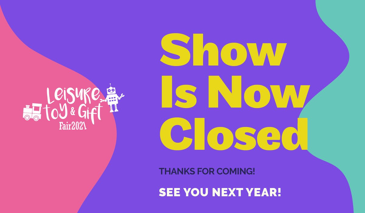 Wow what a brilliant second day at <a href="/LeisureToyFair/">Leisure Toy & Gift Fair</a> 🧸

Doors are now closed but what an amazing two days! 😀 

We are already counting down the days till next year 📅

#ToyBiz