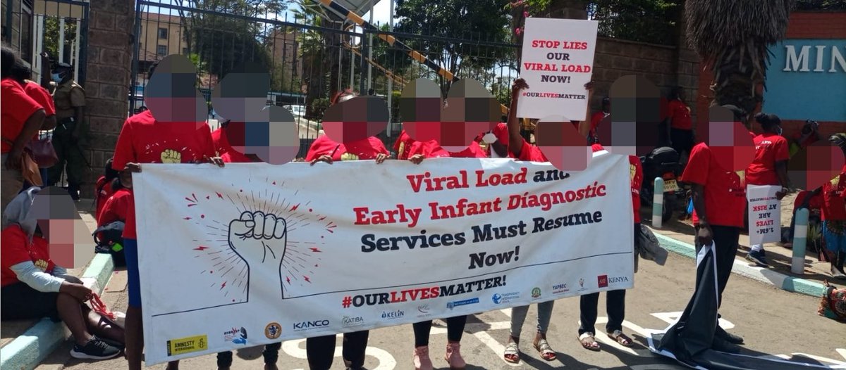 Today BHESP joined the larger PLHIV network and HIV prevention programmes in a procession to call for   access to quality health care ,consistent  supply  of viral load monitoring reagents and ART drugs .
#ourlivesmatters  #stopkillingOurBabies #bhespcares