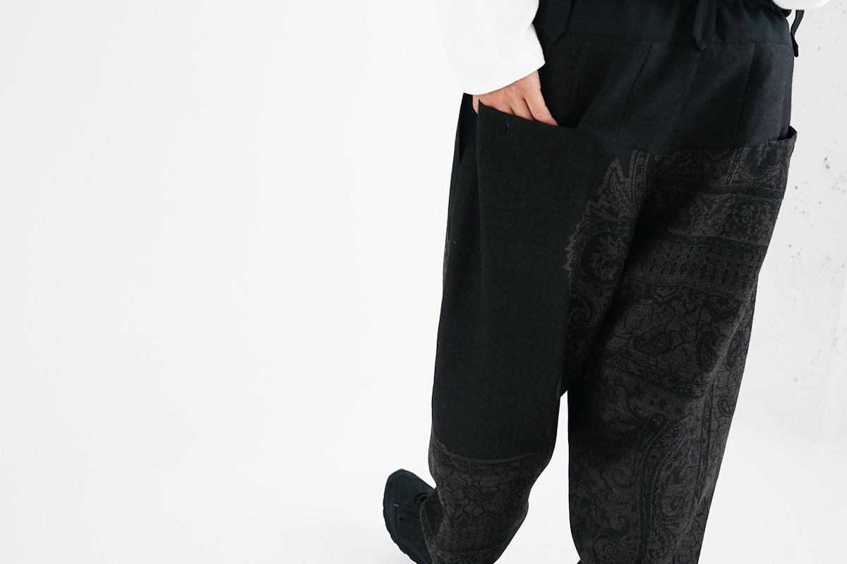 Palmmaisonstore's tweet photo. YANTOR
ヤントル
Tibetan Paisley Jacquaed Himo Pants[Y215PT09/BLACK]

https://t.co/cyyCflfFyz 

@YANTOR1  
#YANTOR 
#pants 
#ペイズリー柄 https://t.co/mCx4xK5ABd