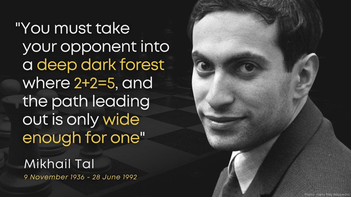 TheChessWorld.com - Chess Quote by Mikhail Tal!