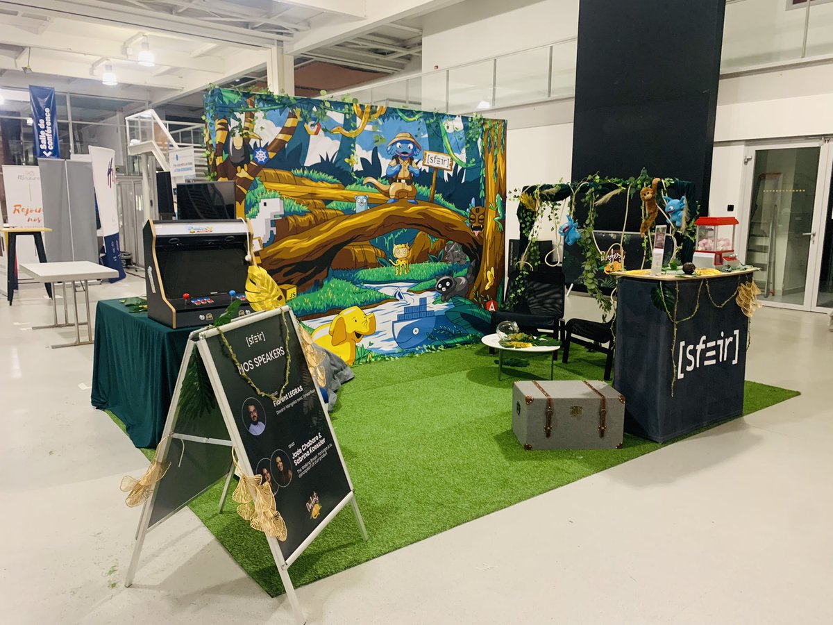 SFEIR_Live's tweet photo. Let’s go pour le #DevfestStrasbourg ! Rejoignez-nous le stand pour rencontrer les Sfeiriens et tenter de remporter un SFEIR Pack grâce à notre borne arcade 🎮 https://t.co/kCg4UJUn9o