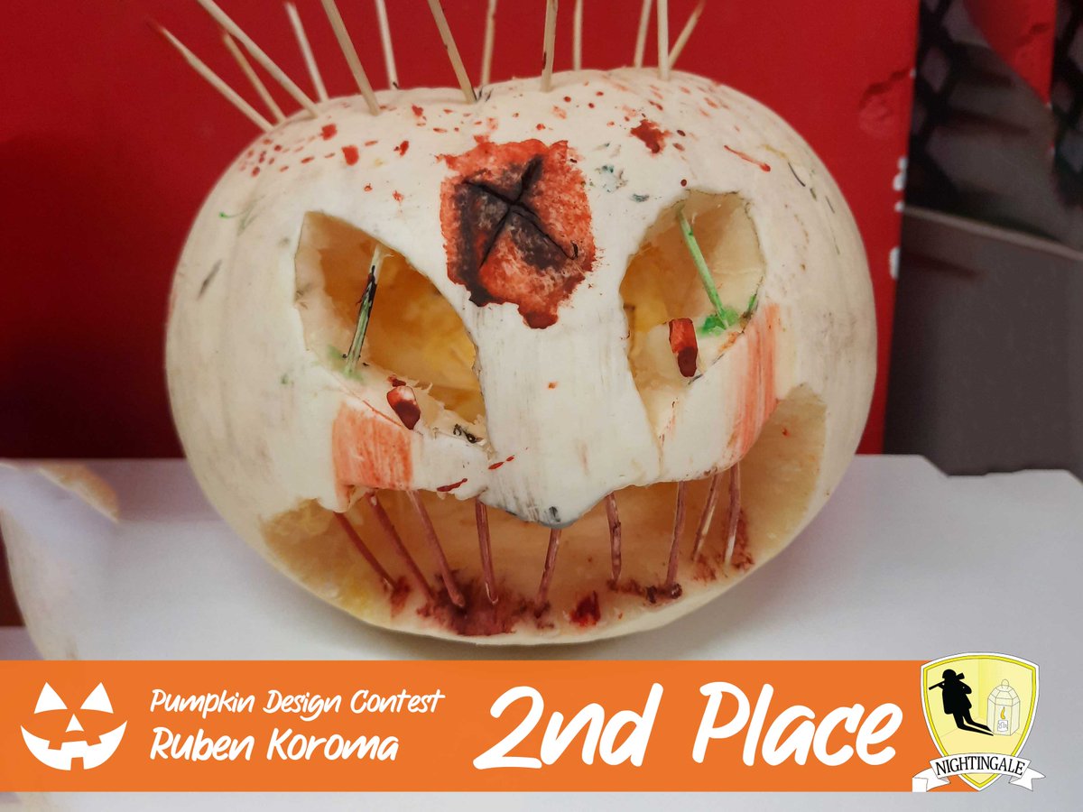 W_G_Academy's tweet photo. PUMPKIN DESIGN CONTEST WINNERS ๐
A huge thank you and congratulations to everyone that entered the pumpkin carving competition! We have been really pleased and impressed with the entries! Well done.๐
https://t.co/utewPgbk7L
#CompetitionWinners #Congratulations #PumpkinDesign https://t.co/iChyERWjLZ