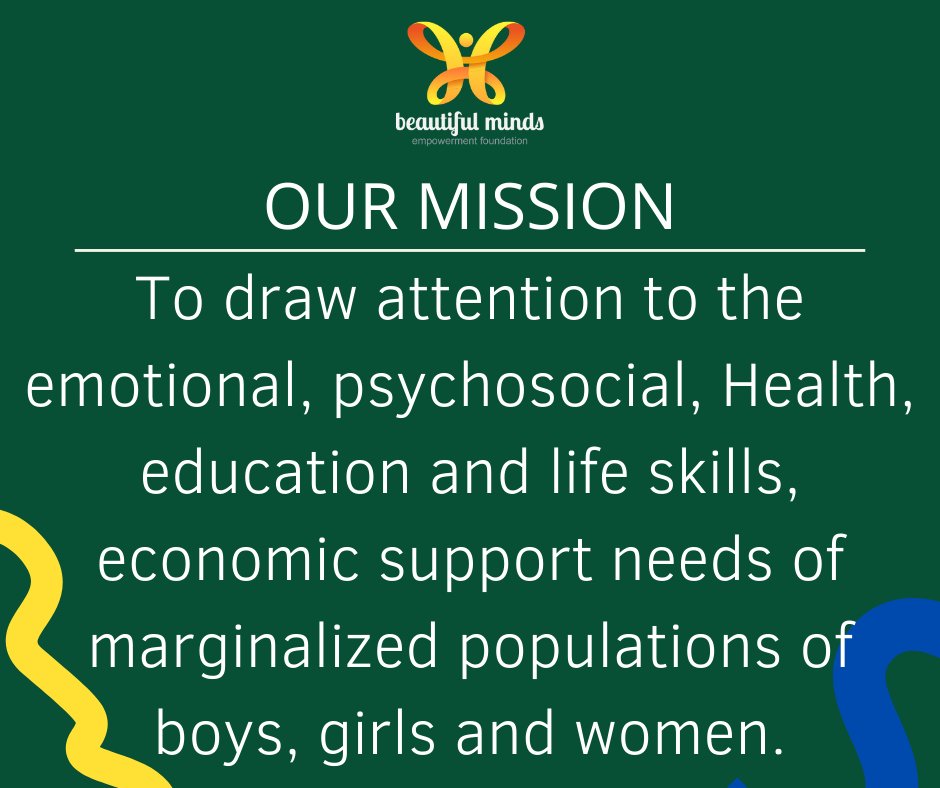 BM_Empowerment's tweet photo. BMEF Mission!
#BeautifulMindsEmpowermentFoundation #BMEF #aim #mission #vision #Awareness #Nigeria #love #help #Children #ngo #nonprofit #education #support #community #humanity #givingback #nonprofitorganization #socialwork #giveback #dogood #hope #volunteering https://t.co/TyJ5rxiI3s