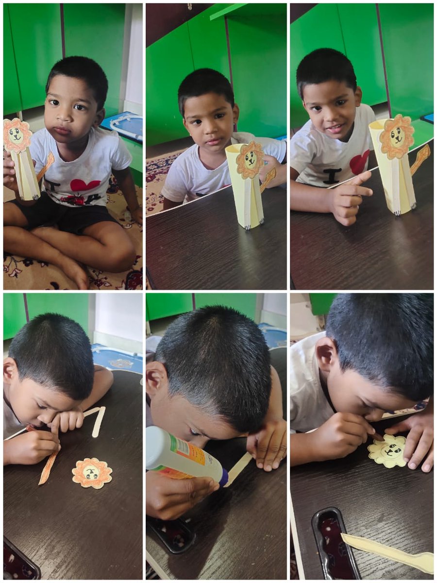 SAI_Edu_In's tweet photo. Lion : The King Of The Jungle
Our tiny tots today learned about "lion" as one of the wild animals of the jungle. They saw a video of a lion. After seeing the video they started to roar like a lion.
#MotorSkills
#WildLion
#LinguisticSkill
#CambridgeSchools
#CambridgeLearners https://t.co/zmLLLGC4jB