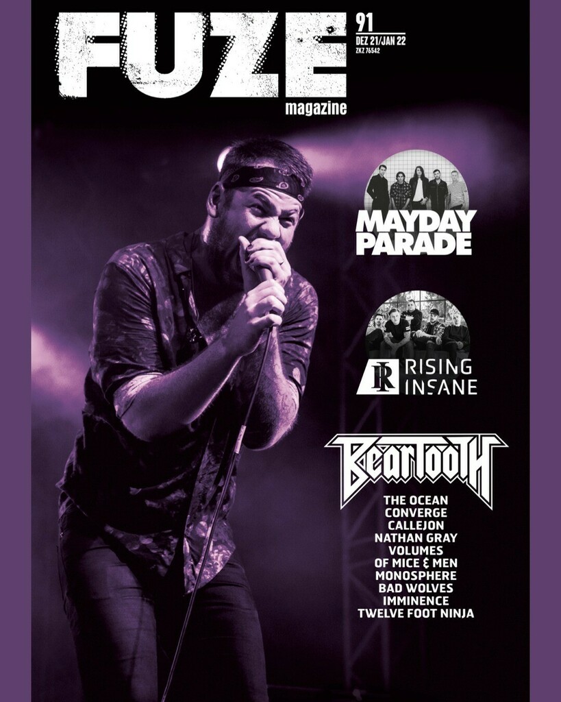 Fuze_Magazine's tweet photo. FUZE.91 erscheint am 15.11. mit jede Menge Themen: #BEARTOOTH #RISINGINSANE #THEOCEAN #MAYDAYPARADE #DEVILMAYCARE #NATHANGRAY #OFMICEANDMEN #ASECRETREVEALED #CONVERGE #TWELEVEFOOTNINJA #imminence und viele viele mehr!
Foto Beartooth: @cateyephotography β¦ https://t.co/LSmJ4rhOgS https://t.co/gFfhMWWpTf