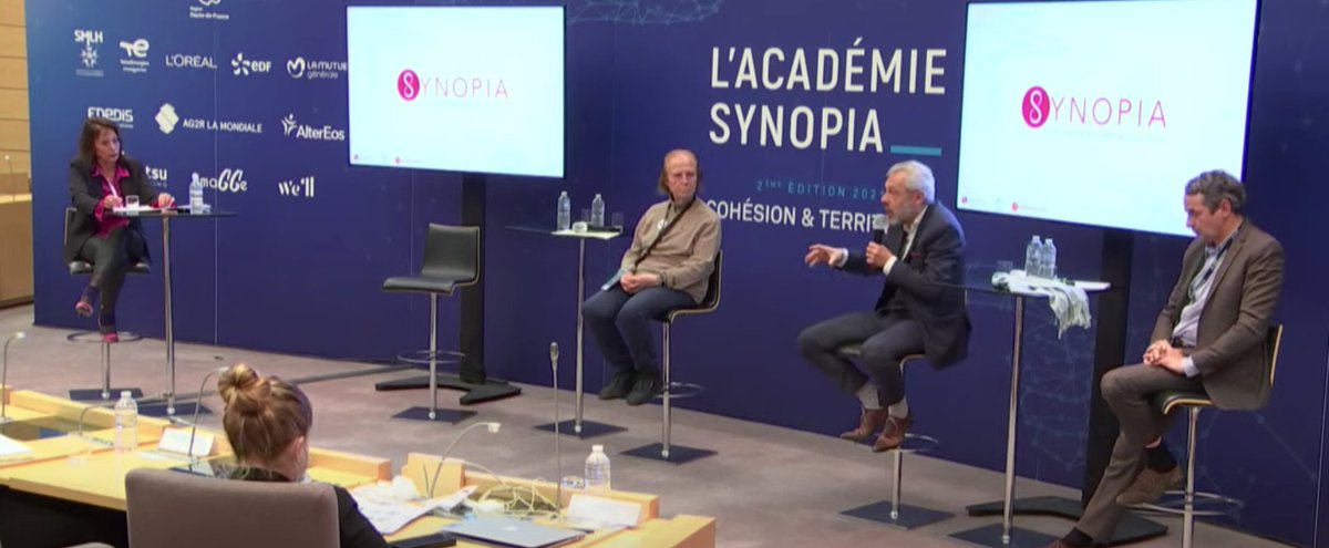 👥 Conférence plénière de l'#AcademieSynopia : La réalité de la cohésion dans les territoires.
🖋 «  La question de la cohésion est un enjeu politique, mais aussi social. L’éducation est une des clés de la cohésion». Pierre Mathiot
Suivez-nous en direct: lnkd.in/gYBwuMpY