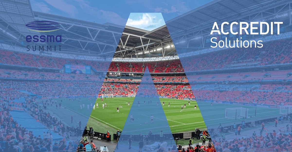 Accredit_Sols's tweet photo. We're at the #ESSMASummit, taking place today and tomorrow. Drop by our stand and see how we can help to streamline your accreditation process.
#accreditation #stadiums https://t.co/wyaz8eAWRA
