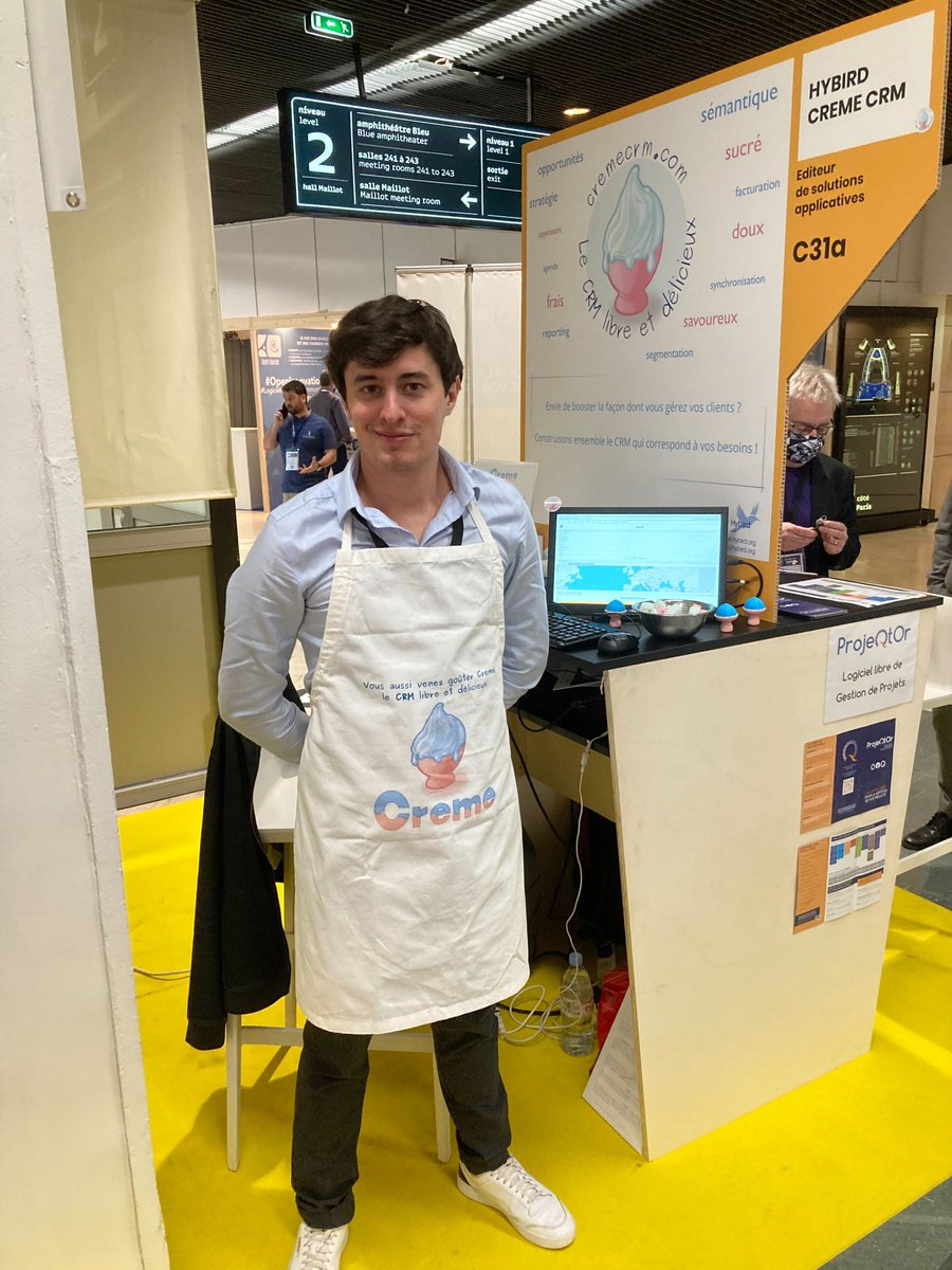 Hybird (@hybird) on Twitter photo Retrouvez-nous aujourd’hui et demain à l’<a href="/OSXP_Paris/">Open Source Experience</a>
sur le stand C31a ! #OSXP2021 #OpenSource #CRM Retrouvez-nous aujourd’hui et demain à l’<a href="/OSXP_Paris/">Open Source Experience</a>
sur le stand C31a ! #OSXP2021 #OpenSource #CRM