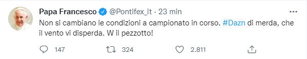 LucaBalestri2's tweet photo. Colpo di scena 😂
#Dazn #Daznout https://t.co/upUGKl0OZV