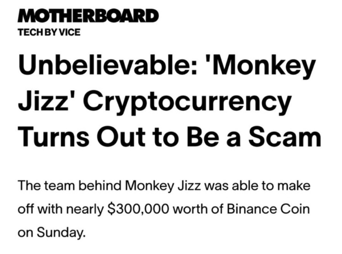 ThePeoplesInves's tweet image. I feel bad for those who were scammed. A simple definition would show you Jizz means semen! You were buying monkey sperm and upset when it beCAME known they were scams! 🤣🤣🤣 #MonkeyJizz