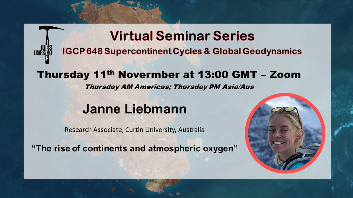 Supercontinents & Geodynamics Virtual Seminars tweet media