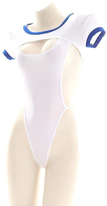 SHLYMP セーラー服 セクシー コスプレ エロ 過激 エッチ な えろい ランジェリー アダルト 下着 コスチューム スク水 スクール水着 競泳水...  より シコくね? 