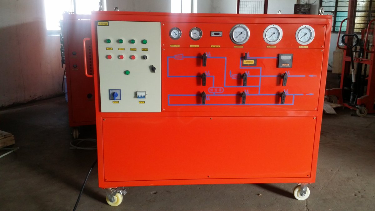 BeauRoy9's tweet photo. HZSF-15-50 SF6 gas recovery and purification charging and discharging device is used for the manufacturing plant of SF6 gas insulation electrical equipment. https://t.co/EAyYOzYVyC