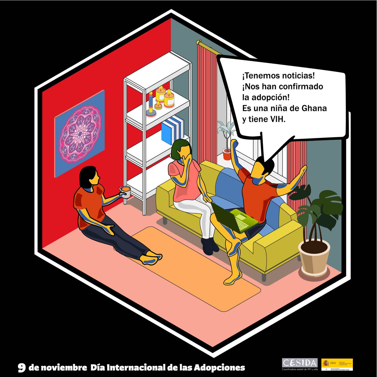 calcsicova's tweet photo. 🗓️#9nov🌍Día Internacional de la #Adopción
#YSIYO… ¿Qué harías si pudieras adoptar a un niño o niña con #VIH? 📽️ En el documental 'Adopción en Positivo' resolvemos tus dudas🥰: https://t.co/luGbS9q1lV
📲https://t.co/hKRXktMEu5
#DíaMundialdelaAdopción https://t.co/YJkedhu2X7