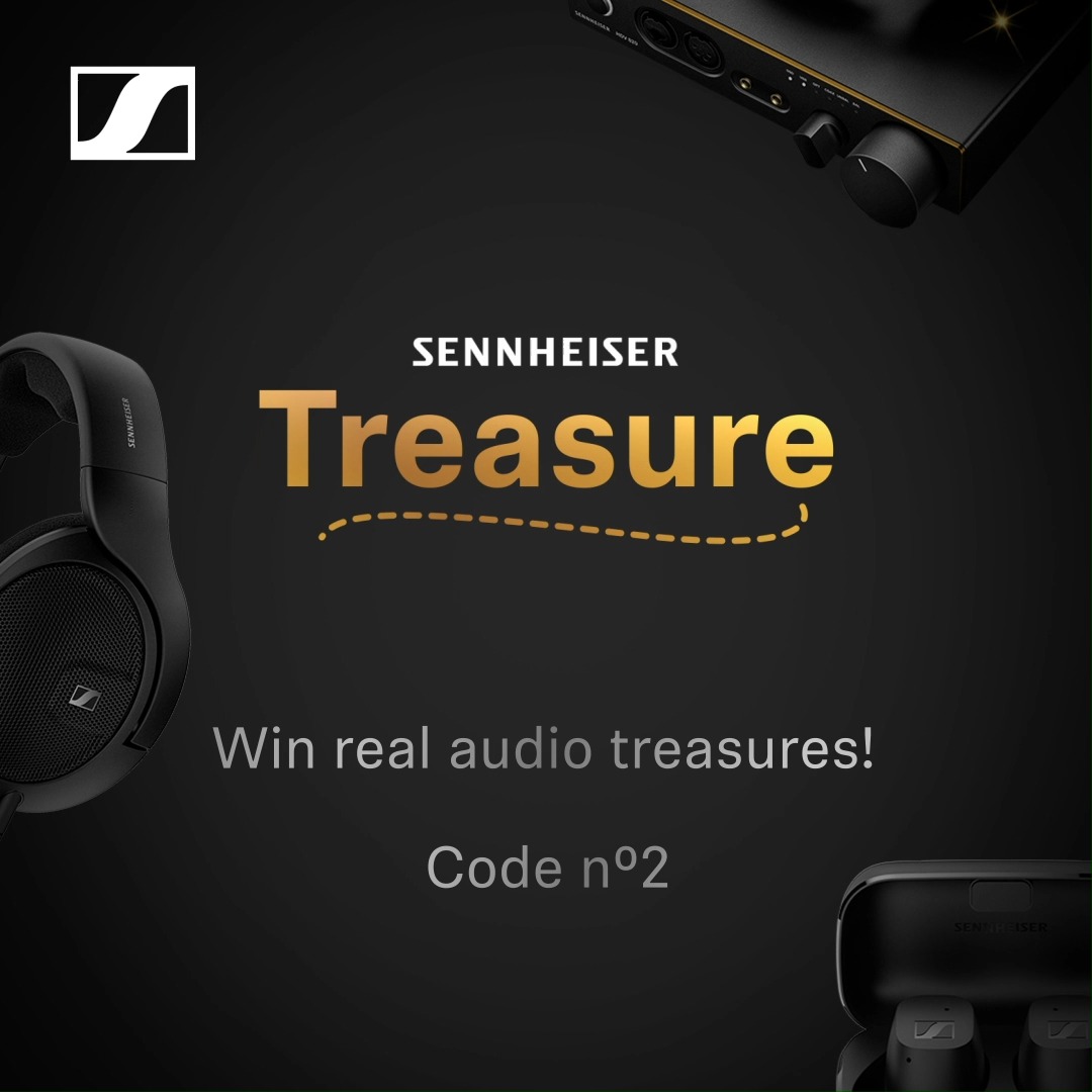 Sennheiser on Twitter "Found some Sennheiser Treasure Hunt codes