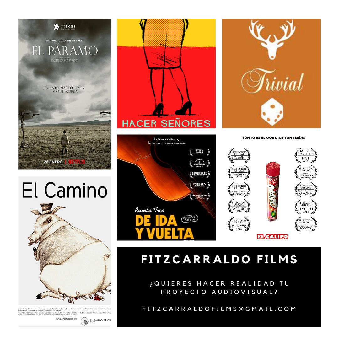 CortoTrivial's tweet photo. #cine #publicidad #videoclips #conciertos #productoraaudiovisual #barcelona #productora #audiovisual #fitzcarraldofilms #proyectosaudiovisuales https://t.co/0KEkVPr0zm