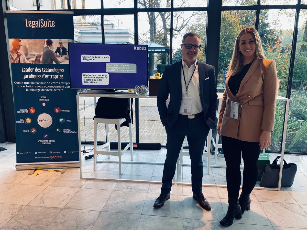 #EVENT Legal Suite est présent à la 7ème édition Sommet du Droit en Entreprise
Le programme de la journée sera riche avec :
✅des conférences 
✅un déjeuner d’affaires &amp; la cérémonie de remise de prix 
✅networking
Rencontrons nous :)