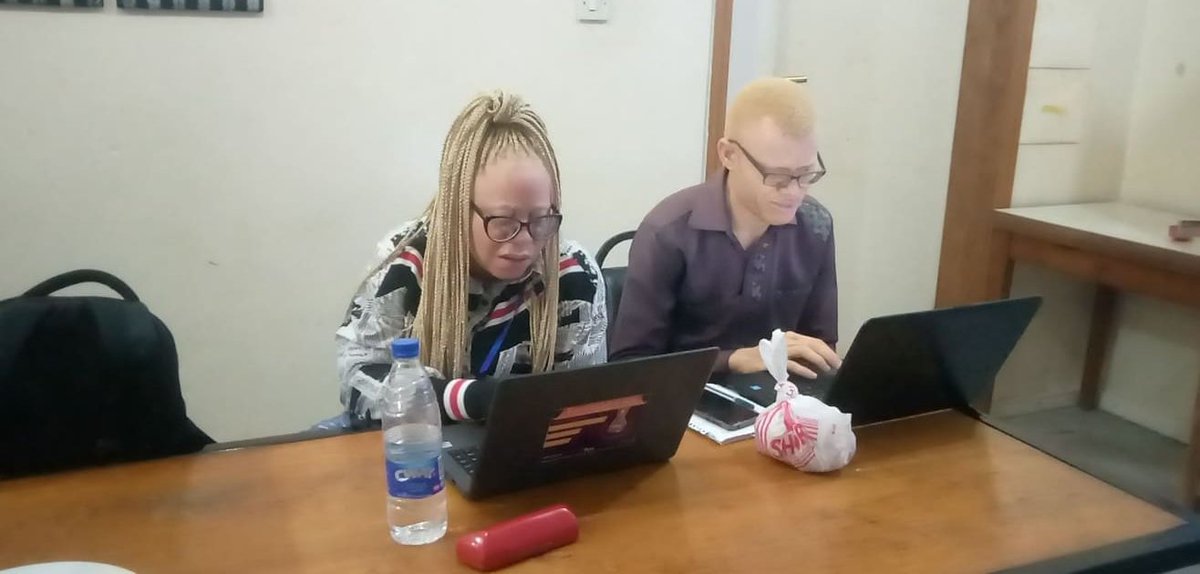 BM_Empowerment's tweet photo. Some Persons With Disabilities has already started their Web Development training on Saturday, 30th October, 2021 with Beautiful Minds Empowerment Foundation at the Inclusive Digital Participation Training For #PwD  taking place @DanielCenter Wuse, Abuja.
Send a DM now to Join. https://t.co/wo8rbRJvi9