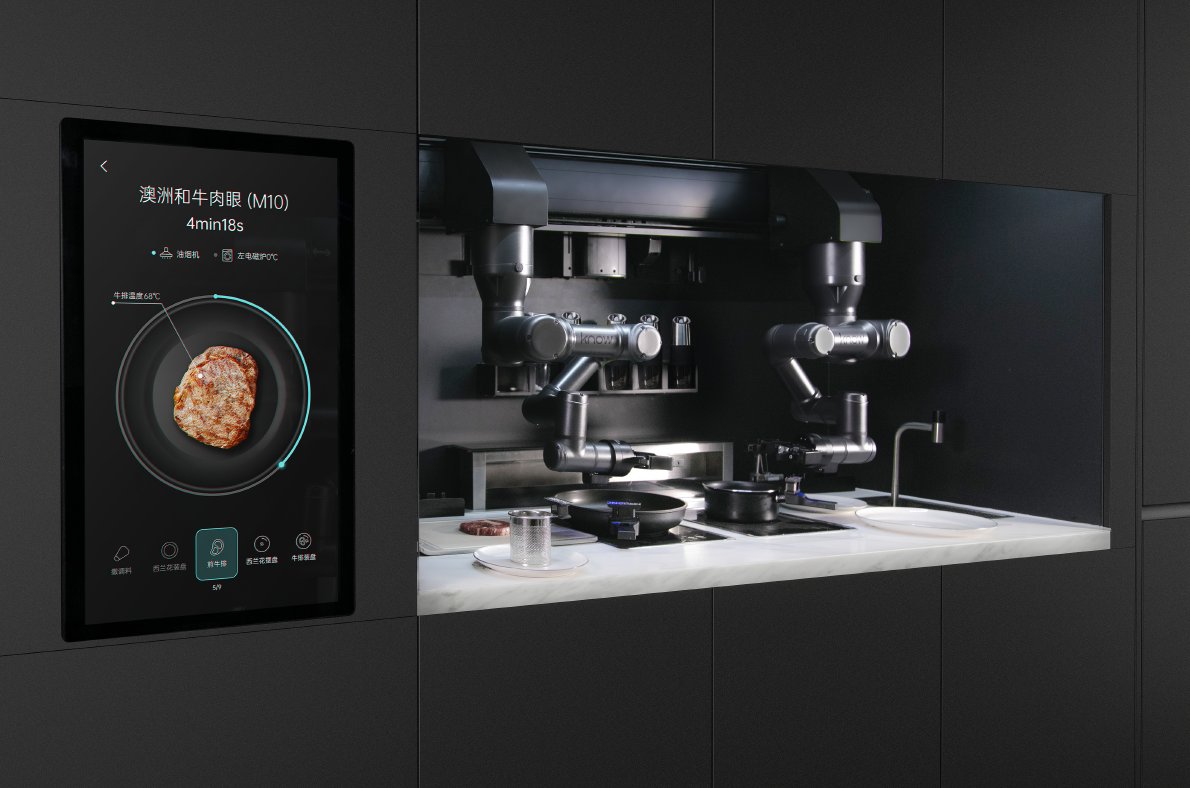 cctech_'s tweet photo. #inBot Cooking is fun - as long as you stay safe. Our #knowChefRobot offers different security measures, e.g. when it detects foreign objects during cooking, it will stop its operations to ensure the safety of both people and itself. #knowMENA #SmartHome https://t.co/Lcs0fj7RBA