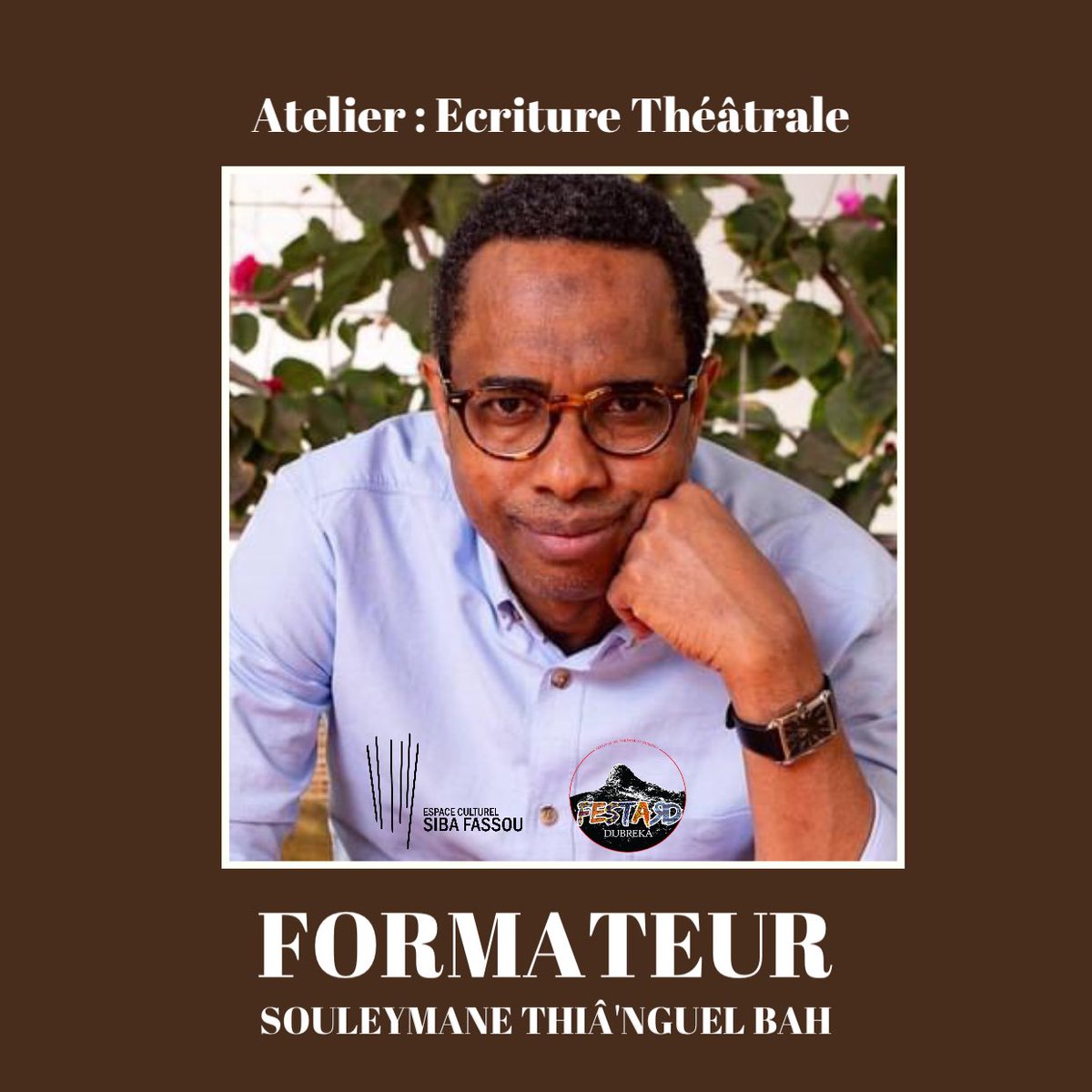 Hassanehilal's tweet photo. Vous avez écrit où vous avez envie d’écrire pour le théâtre.
Vous voulez acquérir les outils techniques de l’écriture dramatique.
Voici l’opportunité de travailler avec Souleymane Thià’nguel Bah Prix @RFI Théâtre 2020.
@segadiallo @witterlims @lharmattanGN @GouvGN https://t.co/h6jglOC9ET